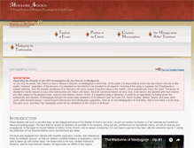 Tablet Screenshot of medjugorje-apologia.com